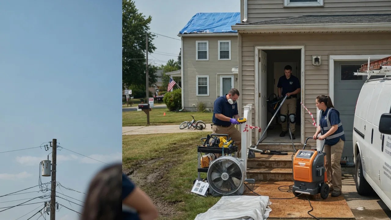 Water Damage Repair in Southside, WV near me